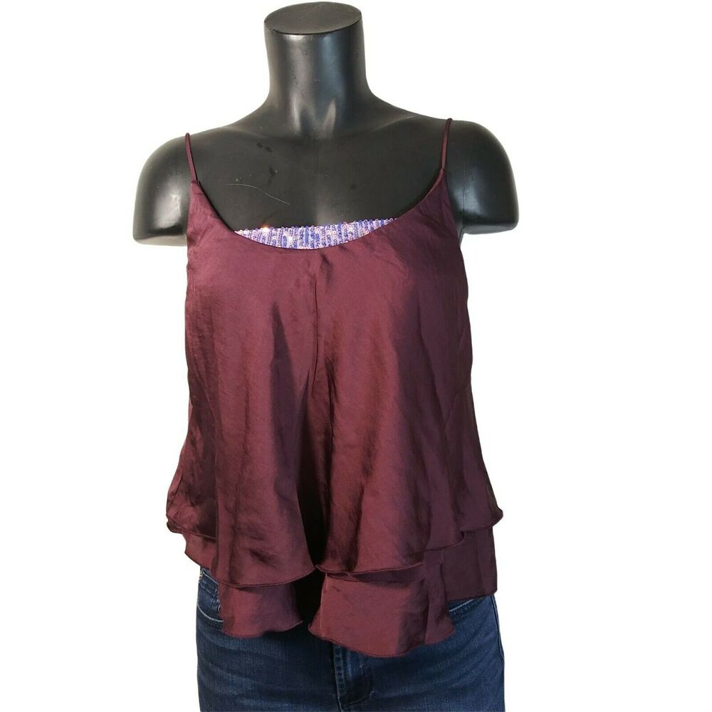Free People Camisole Womens XS - Vetiver Bloom - Intimately